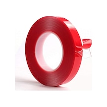 Çift Taraflı Bant 10 MM x 10 M Güçlü Tutuş Su Bazlı