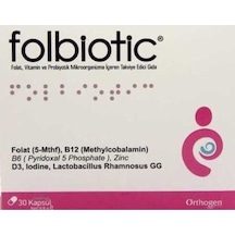 Folbiotic Folik Asit 30 Kapsül