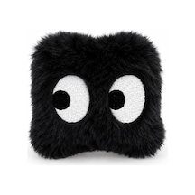 Mynx Yan Bakan Hışırtılı Peluş Oyuncak Siyah