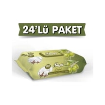 Sleepy Zeytinyağlı Islak Havlu 90'lı Islak Mendil, Havlu 24x90 2160 Yaprak Tekli