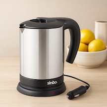 Araç İçi Kettle 24v 0.8l Paslanmaz Çelik 200w
