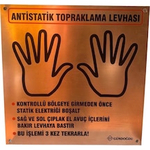 Anti Statik Topraklama Levhası