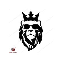 Aslan Kral Sticker Aslan Sticker Aslan Oto Sticker Araba Sticker