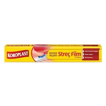 Koroplast Streç Film 75 Metre Kesme Bıçaklı Şeffaf