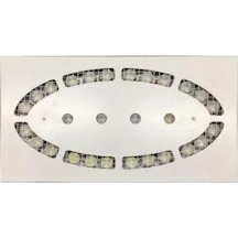 Animasyonlu Kuyumcu Aydınlatma Led Armatür Dikdörtgen Beyaz 6000-6500k Beyaz