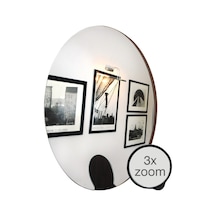 Akis 20 Duvar Aynası Ceviz-siyah Ahşap