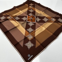 Vissona Twill İpek Eşarp Ipk6008-31676 Çok Renkli