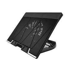 Zalman ZM-NS3000 17" 200 MM Fanlı 6 Kademe Yükseklik Ayarlı Laptop Soğutucu Stand