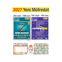 5. Sınıf 2027 Tüm Dersler Zoru Paragrafon Soru Bankası