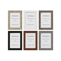 15x20 Ahşap Resim Çerçevesi Masaüstü Ve Duvara Asılabilir Fotoğraf, Poster Ve Sertifika Çerçevesi Doğal Ahşap Görünümlü 14021586
