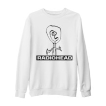 Radiohead Beyaz Kalın Sweatshirt (462386869)