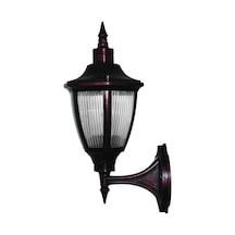 Altıgen Konsollu Fener İç ve Dış Mekan Duvar Aplik Bakır Eskitme