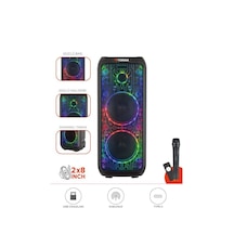 Torima D64 RGB Ledli Dahili Mikrofon Kumandalı Bluetooth Hoparlör