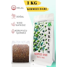 Kakulem Sertifikalı Kırmızı Darı Dal Darı 1 Kg