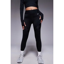 Nike Pro Sculpt Tigh Fit High-waisted 7/8 Leggings Toparlayıcı Siyah Tayt Siyah