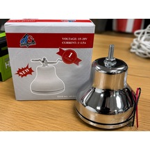 12v Elektrikli Çan Korna Krom Universal Araç Kornası