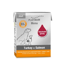Platinum Hindili Ve Somonlu Köpek Yaş Maması 375 Gr