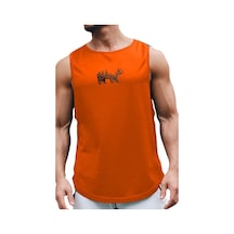 Bluu Bearx Kolsuz Sporcu T-shirt Tank Top Spor Atlet