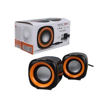 Magicvoice Mv-24837 2x3 Watt Aux Multimedia Mini Usb Speaker - Hoparlör