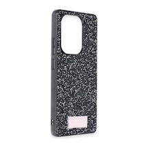 Onegif Xiaomi Redmi Note 13 Pro 4g Uyumlu Bright Simli Kapak - Siyah