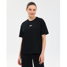 Skechers W Graphic T-shirt Short Sleeve T-shirt Kadın Siyah Tshirt S2610017-3817