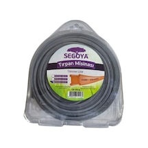 Segoya Ot Biçme Misinası 4.00 Mm 33 M Gri 4 Köşe