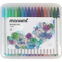 Monami Plus Pen 3000 Serisi 36'lı Keçeli Kalem Seti