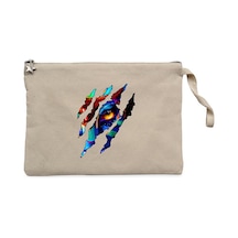 Avatar The Way Of Water Eye Krem Clutch Cüzdan / El Çantası Krem