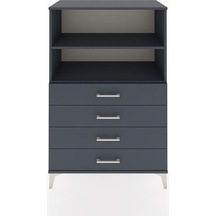 Hyperion Dolap 2 Raflı 4 Çekmeceli 88x44x134 Antrasit-antrasit Antrasit Hyperion Dolap 2 Raflı 4 Çekmeceli 88x44x134 Antrasit-antrasit Antrasit