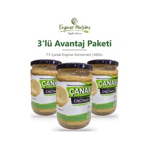 7 Li Çanak Enginar Konservesi 660cc 3'lü Avantaj Paketi