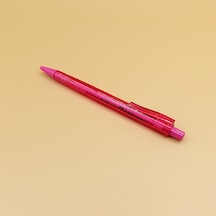 Faber-castell Econ 0.7 Mm Uçlu Kalem Şeffaf Gövdeli Otomatik Kalem Pembe