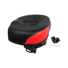 Suntek Elektrikli Bisiklet Sele Kalınlaştırılmış Kırmızı Kırmızı