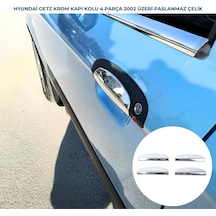 Ebal Otomotiv Hyundai Getz Krom Kapı Kolu 4 Kapı 2002 Üzeri P.Çelik