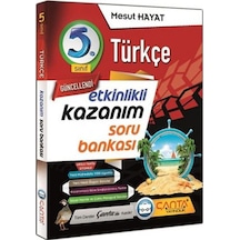Çanta Yayınları 5. Sınıf Türkçe Etkinlikli Kazanım Soru Bankası Y