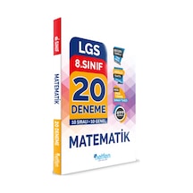 Netfen 8.Sınıf Lgs Matematik 20 Li Deneme Sınavı Fasikül Soru