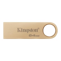 Kingston Dtse9g3-64gb 64gb 220mb-s Metal Usb 3.2 Gen 1 Datatraveler Se9 G3 Flash Bellek