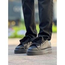 Ch2531 - Anjelino Erkek Ayakkabı Sıyah Çok Renkli