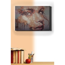 Webstyle Sayılarla Boyama Seti Kasnaklı Yüz 40 X 50 Cm