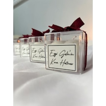 Hediyelik Mumlar Kurdelalı Buble Hediyelik Mum, Nikah Şekeri, Doğum, Sünnet, Düğün Nişan Söz 20 Adet