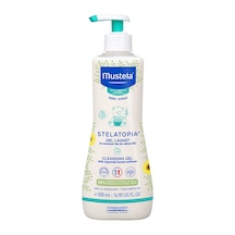 Mustela Stelatopia Cleansing Kuru Ciltler için Bebek Krem Şampuan 500 ML