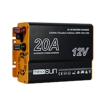 Mexxsun AC-DC Akü Şarj Cihazı  12V-20A