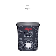 Hobilüx Su Bazlı Saf Akrilik Boya Hobi Boyası 0,9lt Beyaz