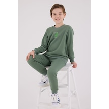 Rolypoly Erkek Çocuk Yeşil Eşofman Takımı Rp3652-c-v1 Yeşil