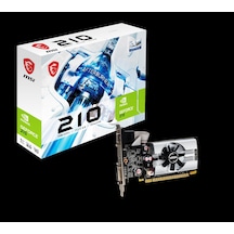 Msı N210-1gd3/lp 64bit 1gb Ddr3 Vga Dvı Hdmı 64b
