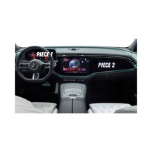 Mercedes E220 2024 Hayalet Gösterge Ve Multimedya Yolcu Ekran Uyumlu Nano Ekran Koruyucu