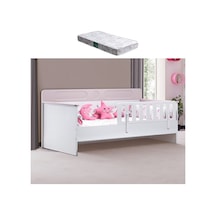 Karyola, Flora Montessori Karyola - Pembe + 1 Adet Comfort Yatak