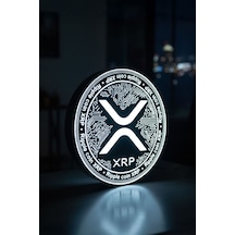 Xrp Coin Tasarımlı Dekoratif Aydınlatma Çok Renkli