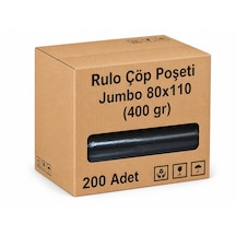 Rulo Çöp Poşeti 80x110 400 Gr 200'lü
