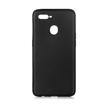 Oppo A12 Kılıf Esnek Yapılı İnce Slim Silikon Kapak Ryc/premier Siyah