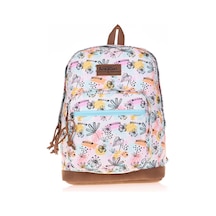 Kaukko Safari Sırt Çantası Black Flowers K1449